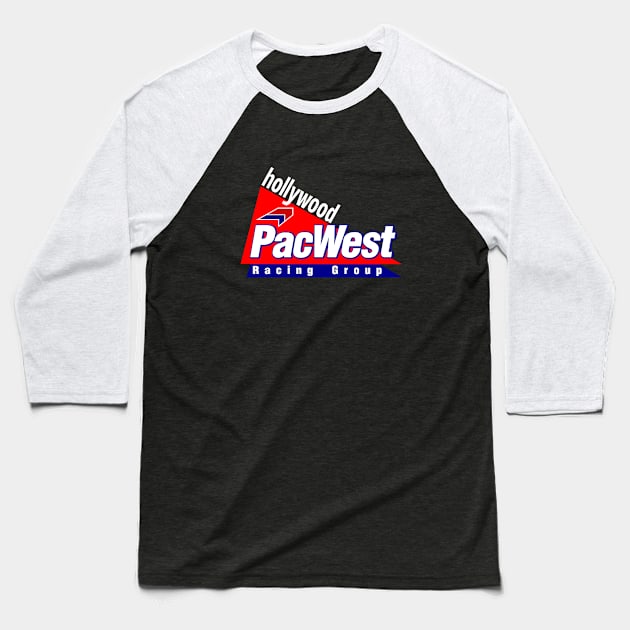 PacWest F-Indy Team Vintage Art Baseball T-Shirt by San Studios Company